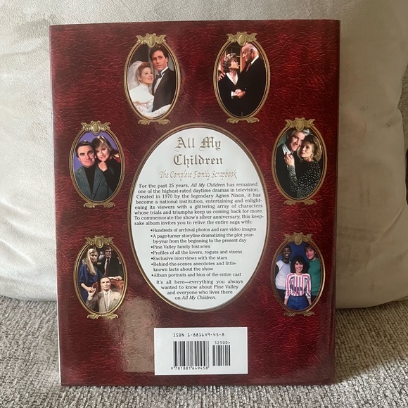 Vintage 1994 All My Children The Complete Family Scrapbook by Gary Warner - Picture 3 of 9